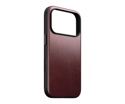 Etui do telefonów Nomad Modern Leather Case do iPhone 17 Pro MagSafe burgund